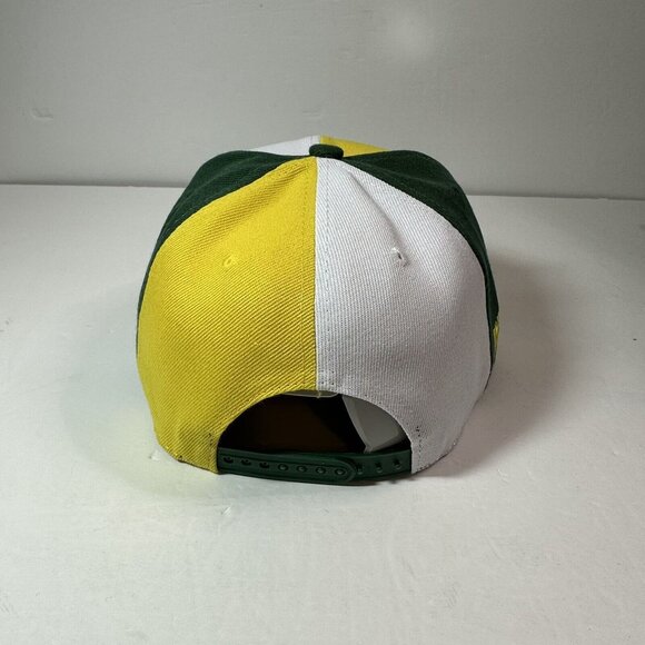 New Era Green Bay Packers NFL 9FIFTY Snapback Cap Hat NWT Flat Brim Football - Picture 4 of 7